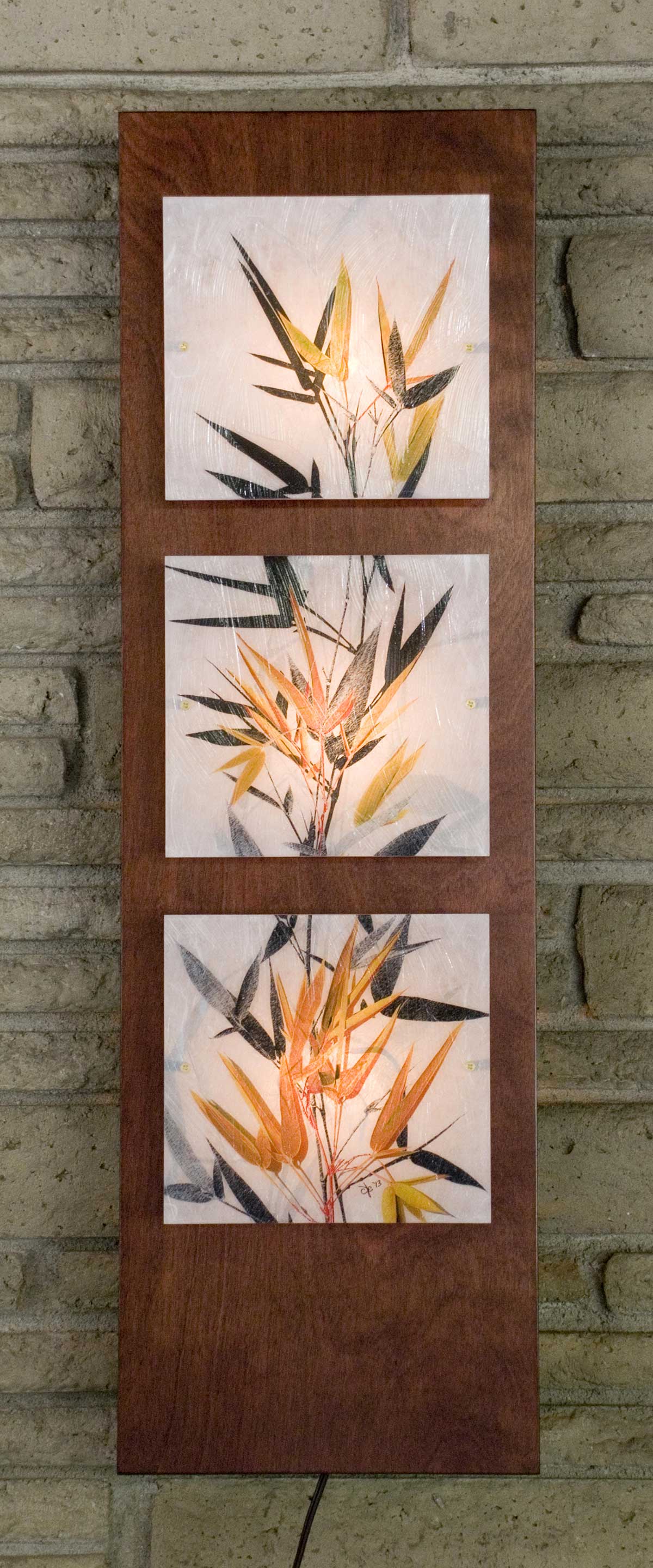 Bamboo Sconce